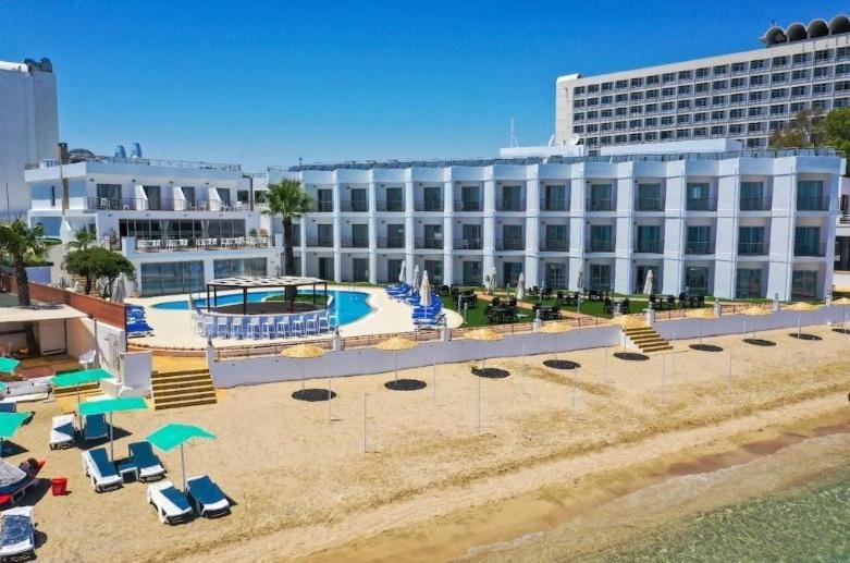Mimoza Beachfront Hotel & Restaurant 파마구스타 외부 사진